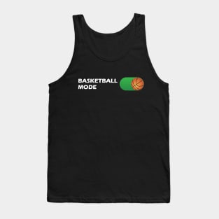 Basketball Mode On Switch Design Tank Top